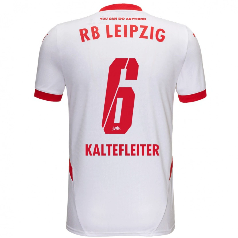 Danxen Herren Benno Kaltefleiter #6 Weiß Rot Heimtrikot Trikot 2024/25 T-Shirt
