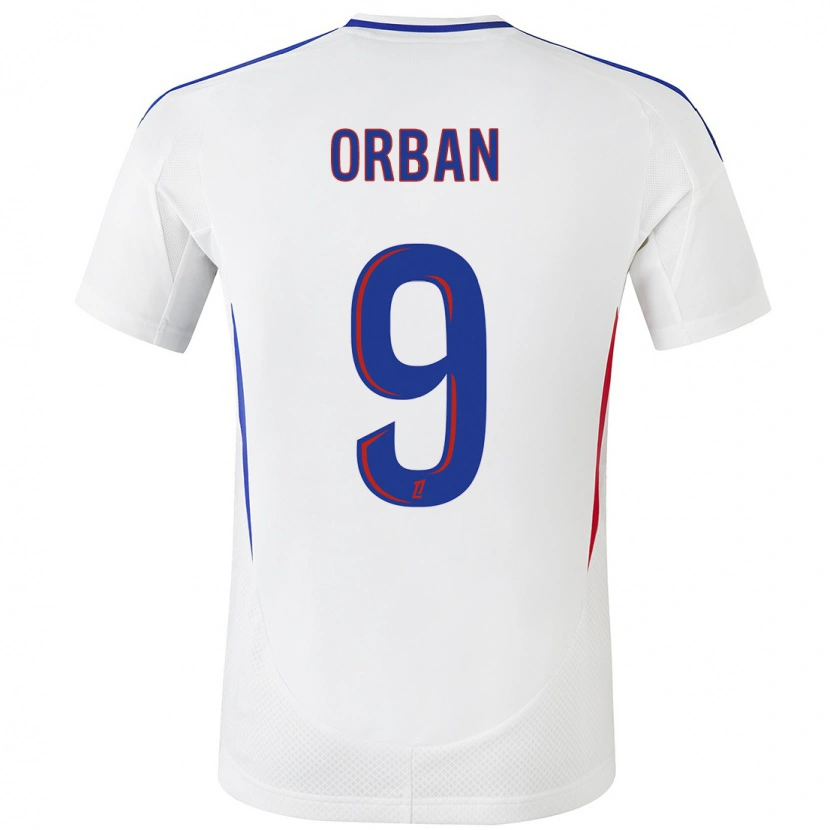 Danxen Herren Gift Orban #9 Weiß Blau Heimtrikot Trikot 2024/25 T-Shirt