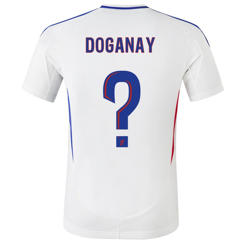 Danxen Herren Kenan Doganay #0 Weiß Blau Heimtrikot Trikot 2024/25 T-Shirt