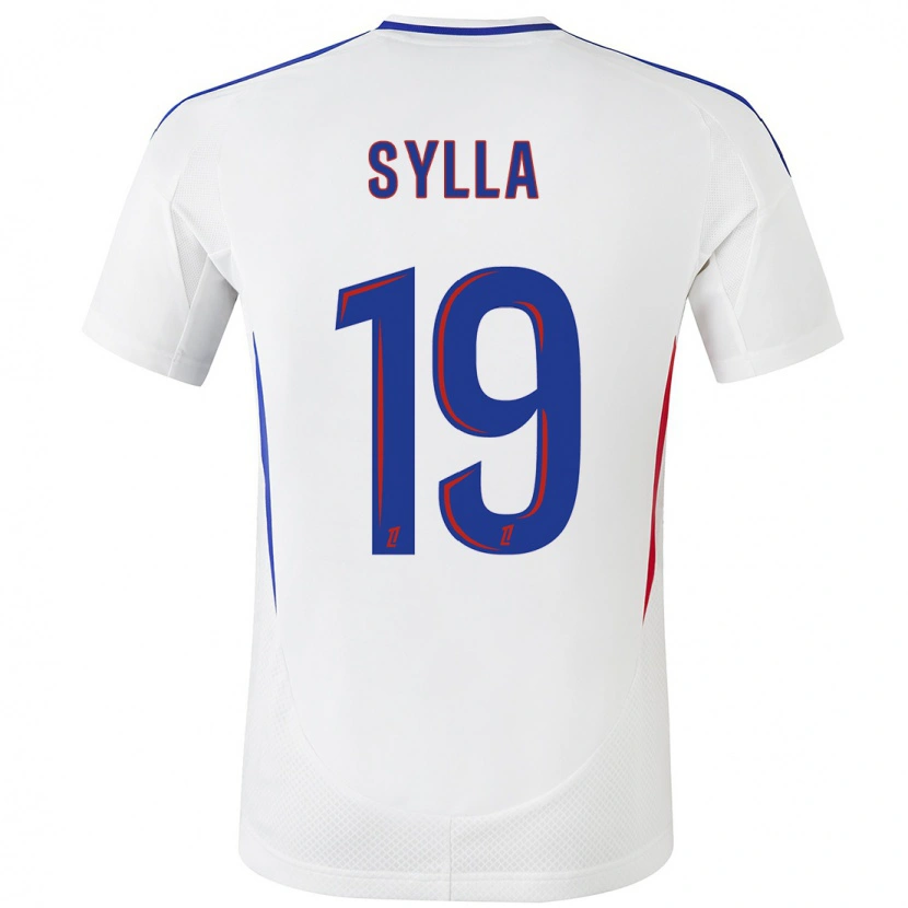 Danxen Herren Kysha Sylla #19 Weiß Blau Heimtrikot Trikot 2024/25 T-Shirt