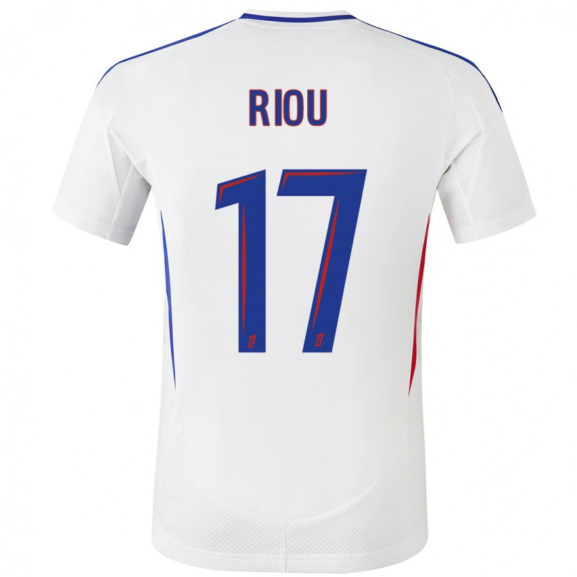 Danxen Herren Rémy Riou #17 Weiß Blau Heimtrikot Trikot 2024/25 T-Shirt