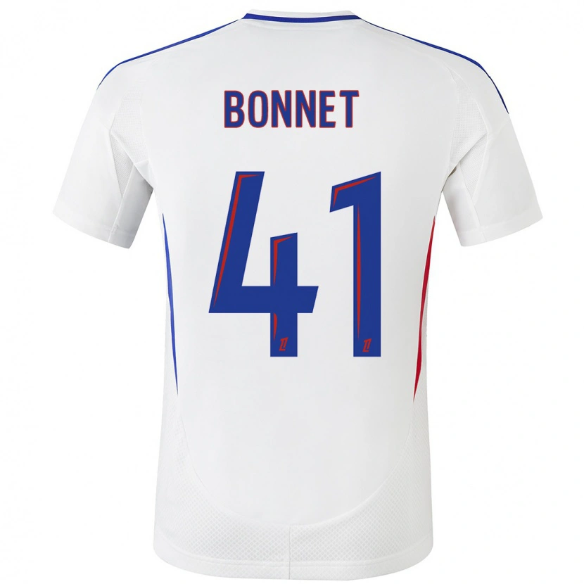 Danxen Herren Noam Bonnet #41 Weiß Blau Heimtrikot Trikot 2024/25 T-Shirt
