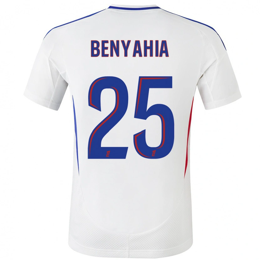 Danxen Herren Ines Benyahia #25 Weiß Blau Heimtrikot Trikot 2024/25 T-Shirt