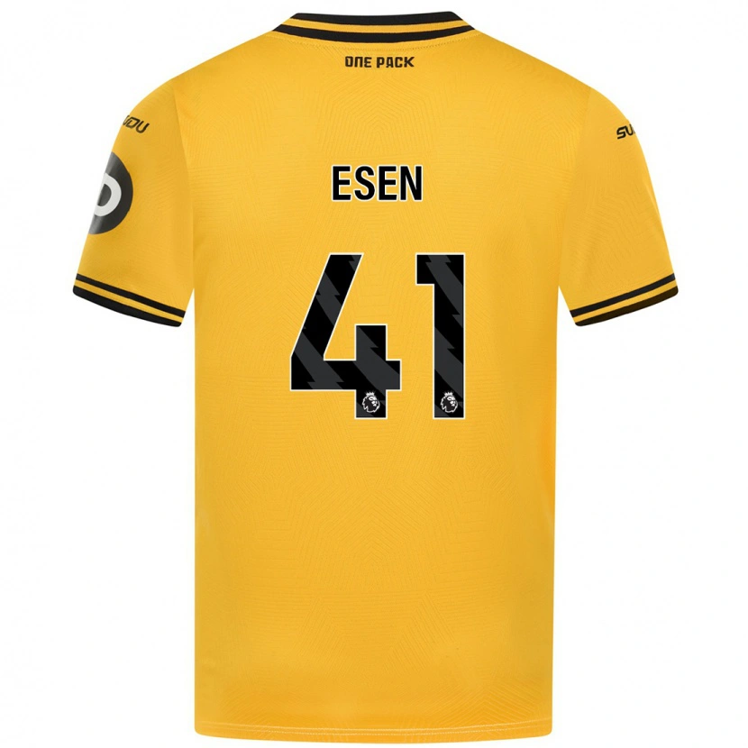 Danxen Herren Josh Esen #41 Gelb Heimtrikot Trikot 2024/25 T-Shirt