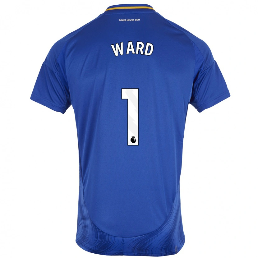 Danxen Herren Danny Ward #1 Blau Weiß Heimtrikot Trikot 2024/25 T-Shirt