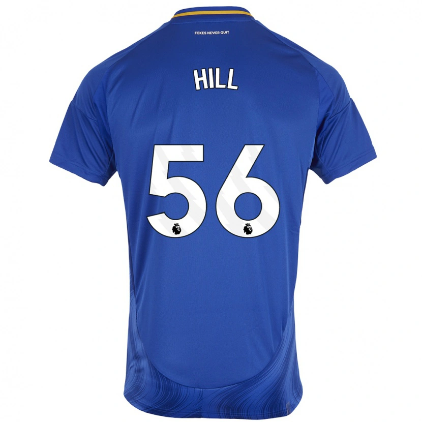 Danxen Herren Deniche Hill #56 Blau Weiß Heimtrikot Trikot 2024/25 T-Shirt