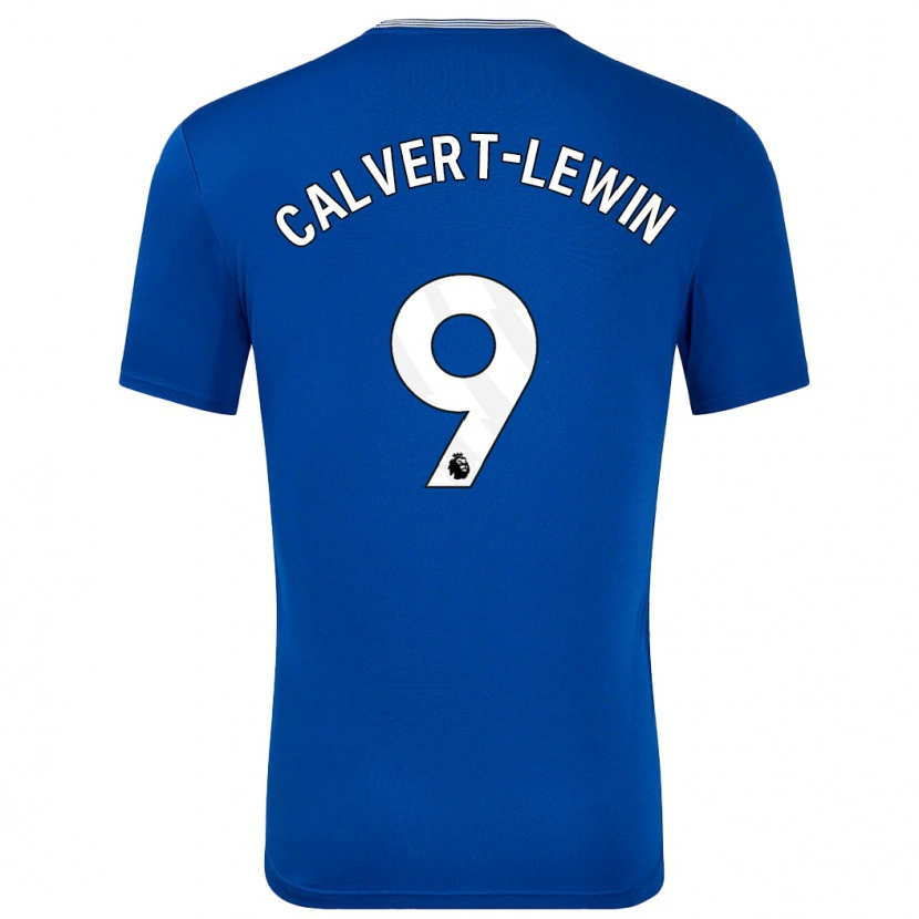 Danxen Herren Dominic Calvert-Lewin #9 Blau Mit Heimtrikot Trikot 2024/25 T-Shirt