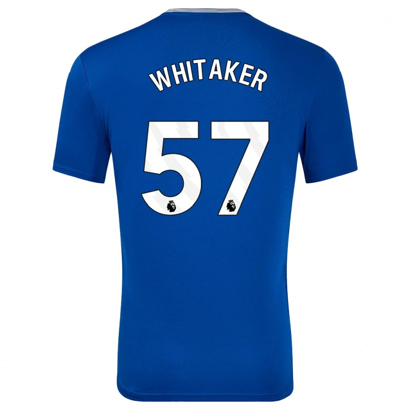 Danxen Herren Charlie Whitaker #57 Blau Mit Heimtrikot Trikot 2024/25 T-Shirt