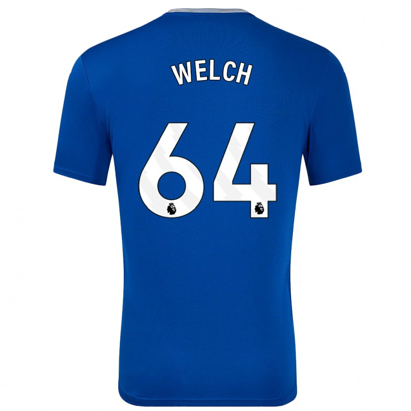 Danxen Herren Reece Welch #64 Blau Mit Heimtrikot Trikot 2024/25 T-Shirt