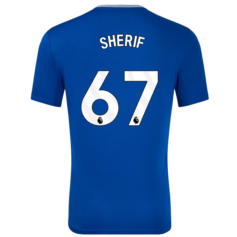 Danxen Herren Martin Sherif #67 Blau Mit Heimtrikot Trikot 2024/25 T-Shirt