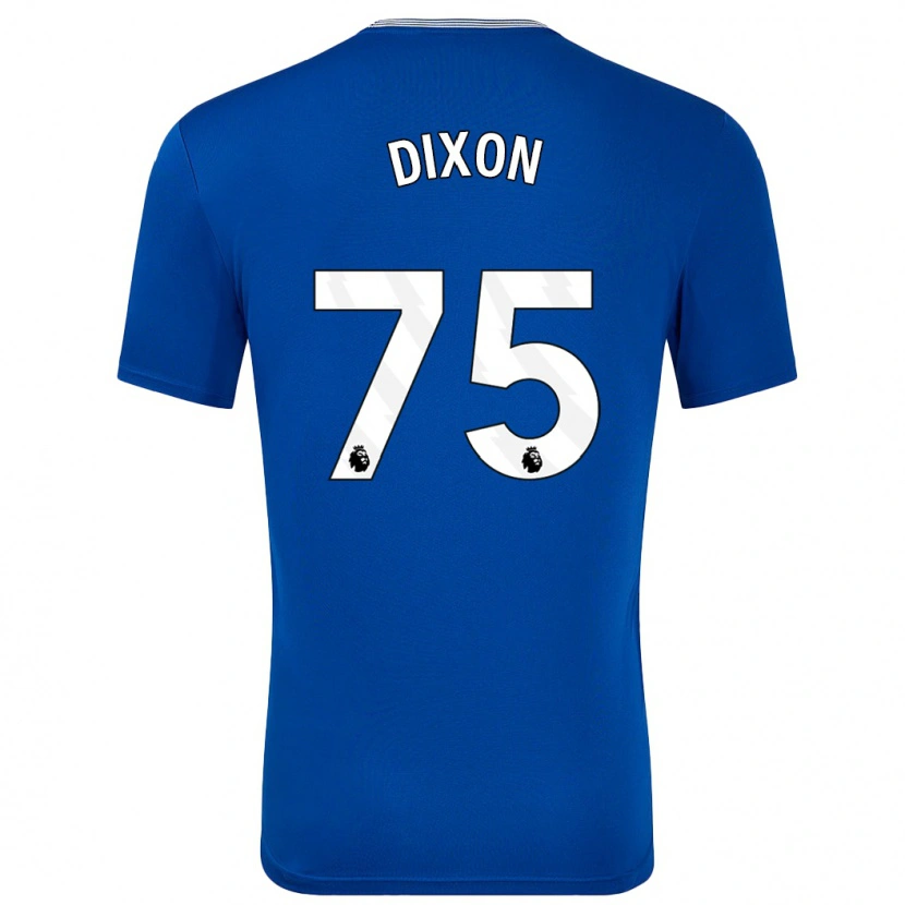 Danxen Herren Roman Dixon #75 Blau Mit Heimtrikot Trikot 2024/25 T-Shirt