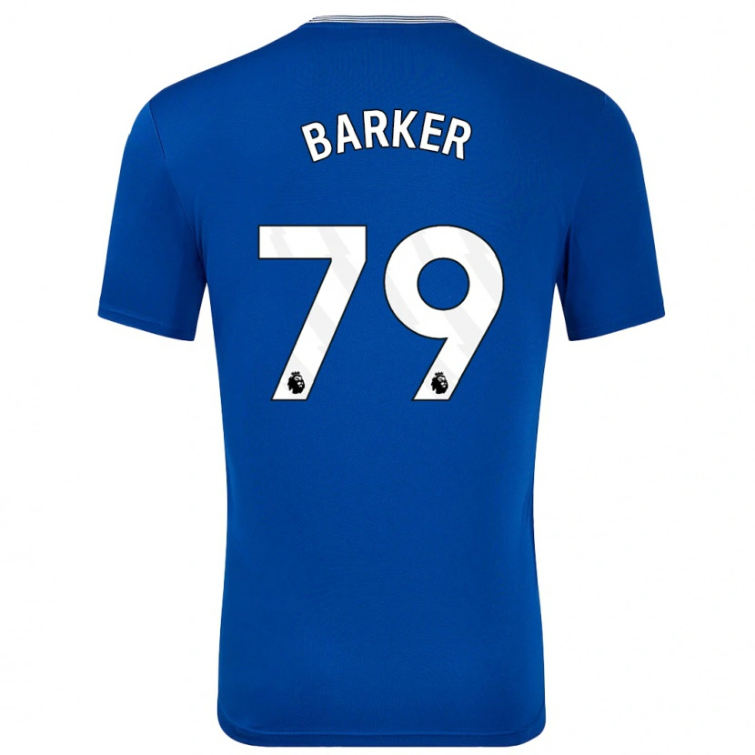 Danxen Herren Owen Barker #79 Blau Mit Heimtrikot Trikot 2024/25 T-Shirt