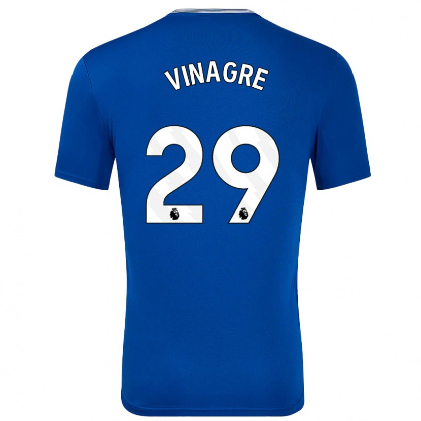 Danxen Herren Ruben Vinagre #29 Blau Mit Heimtrikot Trikot 2024/25 T-Shirt