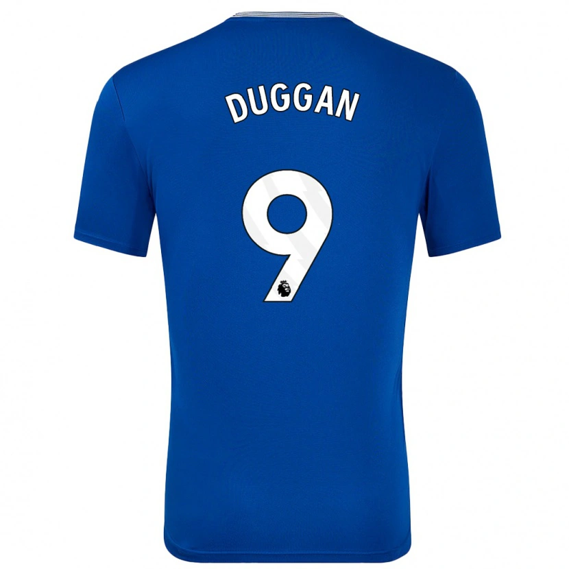 Danxen Herren Toni Duggan #9 Blau Mit Heimtrikot Trikot 2024/25 T-Shirt