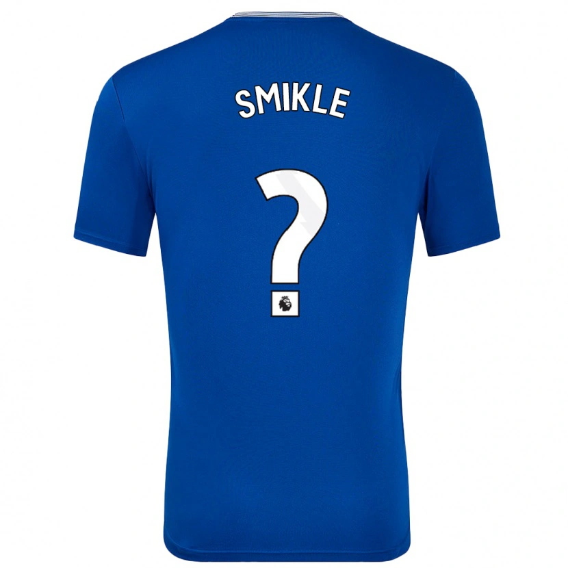 Danxen Herren Troy Smikle #0 Blau Mit Heimtrikot Trikot 2024/25 T-Shirt