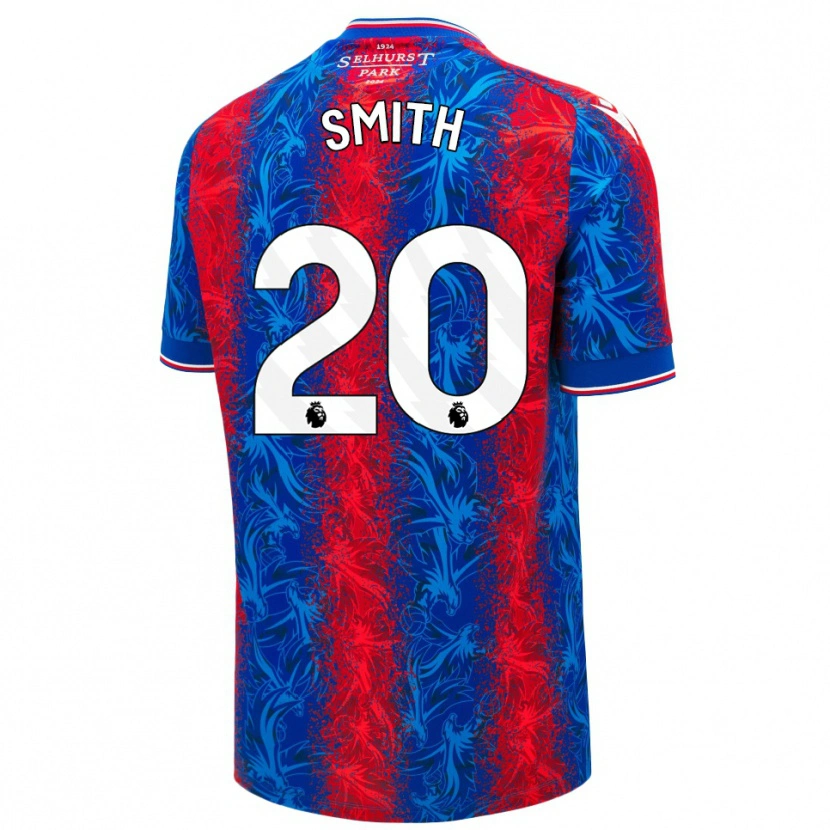 Danxen Herren Hope Smith #20 Rot Blauen Streifen Heimtrikot Trikot 2024/25 T-Shirt