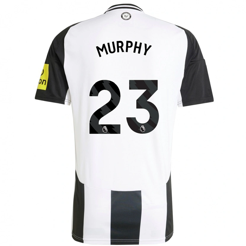 Danxen Herren Jacob Murphy #23 Weiß Schwarz Heimtrikot Trikot 2024/25 T-Shirt