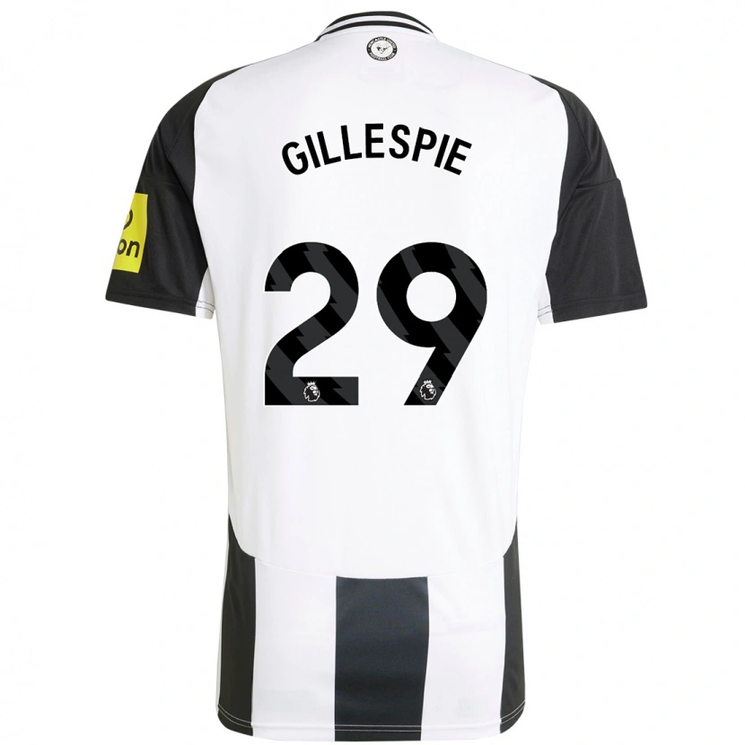 Danxen Herren Mark Gillespie #29 Weiß Schwarz Heimtrikot Trikot 2024/25 T-Shirt