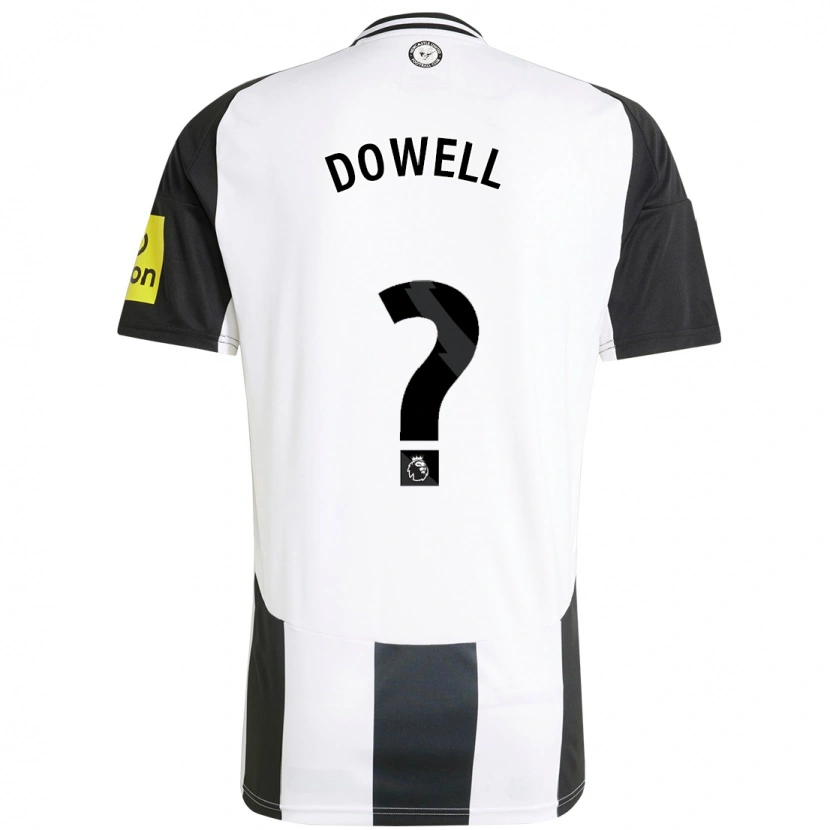 Danxen Herren Roman Dowell #0 Weiß Schwarz Heimtrikot Trikot 2024/25 T-Shirt