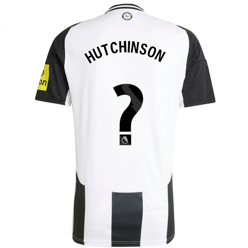 Danxen Herren Noah Hutchinson #0 Weiß Schwarz Heimtrikot Trikot 2024/25 T-Shirt