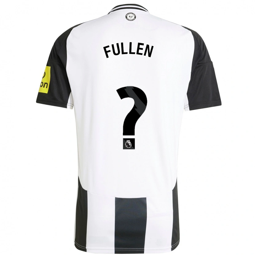 Danxen Herren Ethan Fullen #0 Weiß Schwarz Heimtrikot Trikot 2024/25 T-Shirt