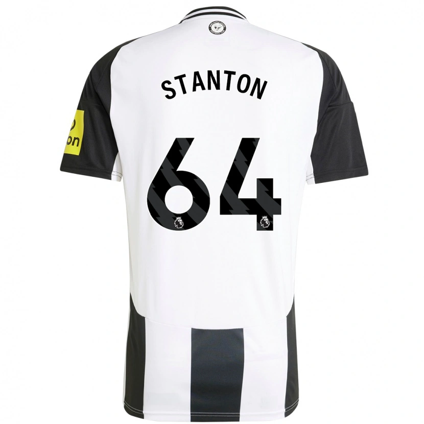 Danxen Herren Ellis Stanton #64 Weiß Schwarz Heimtrikot Trikot 2024/25 T-Shirt