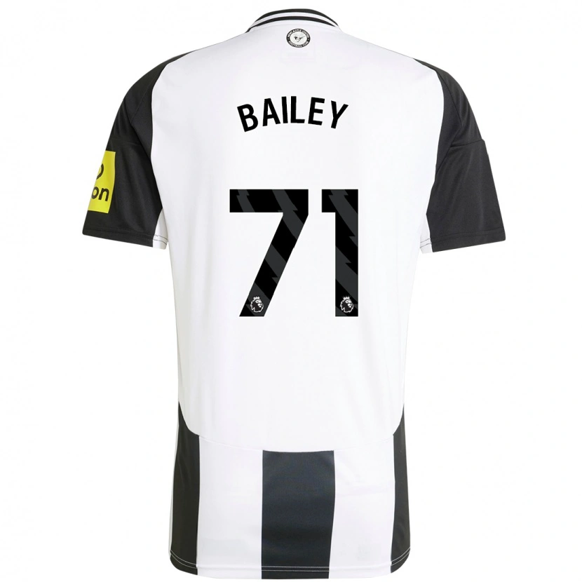 Danxen Herren Scott Bailey #71 Weiß Schwarz Heimtrikot Trikot 2024/25 T-Shirt