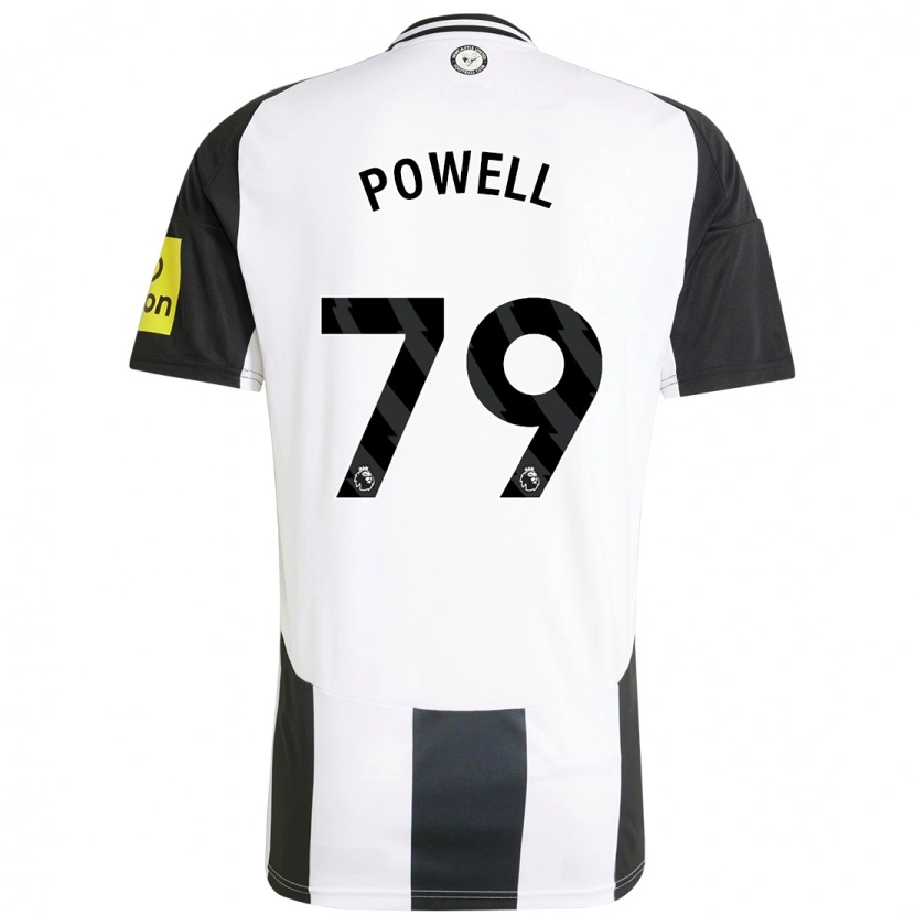 Danxen Herren Rory Powell #79 Weiß Schwarz Heimtrikot Trikot 2024/25 T-Shirt