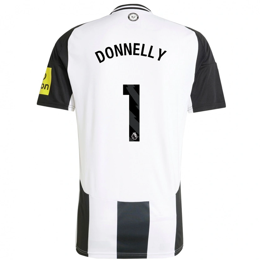 Danxen Herren Grace Donnelly #1 Weiß Schwarz Heimtrikot Trikot 2024/25 T-Shirt