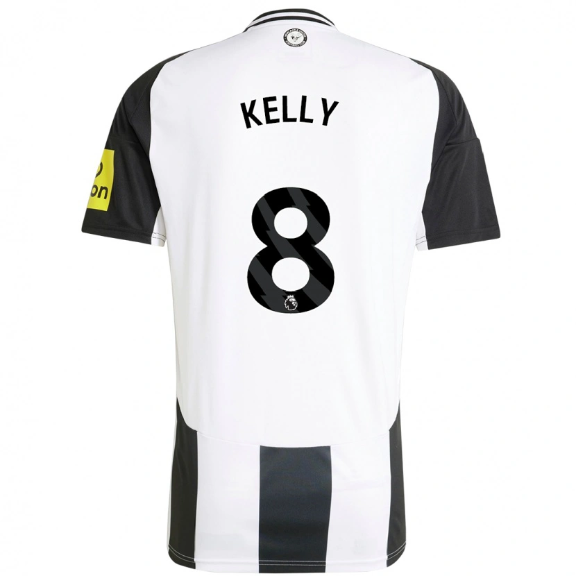 Danxen Herren Emma Kelly #8 Weiß Schwarz Heimtrikot Trikot 2024/25 T-Shirt