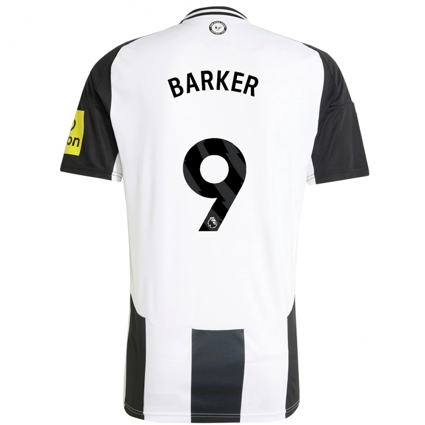 Danxen Herren Katie Barker #9 Weiß Schwarz Heimtrikot Trikot 2024/25 T-Shirt