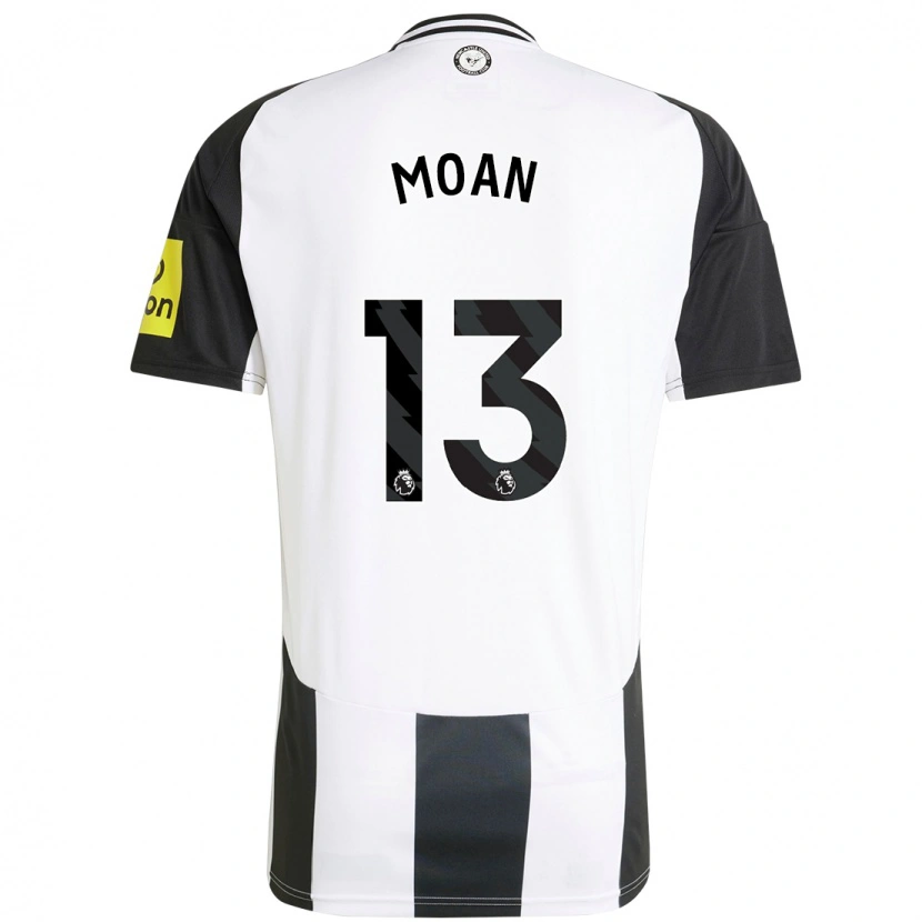 Danxen Herren Claudia Moan #13 Weiß Schwarz Heimtrikot Trikot 2024/25 T-Shirt