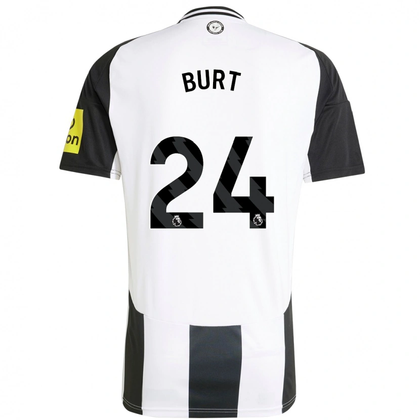 Danxen Herren Daisy Burt #24 Weiß Schwarz Heimtrikot Trikot 2024/25 T-Shirt