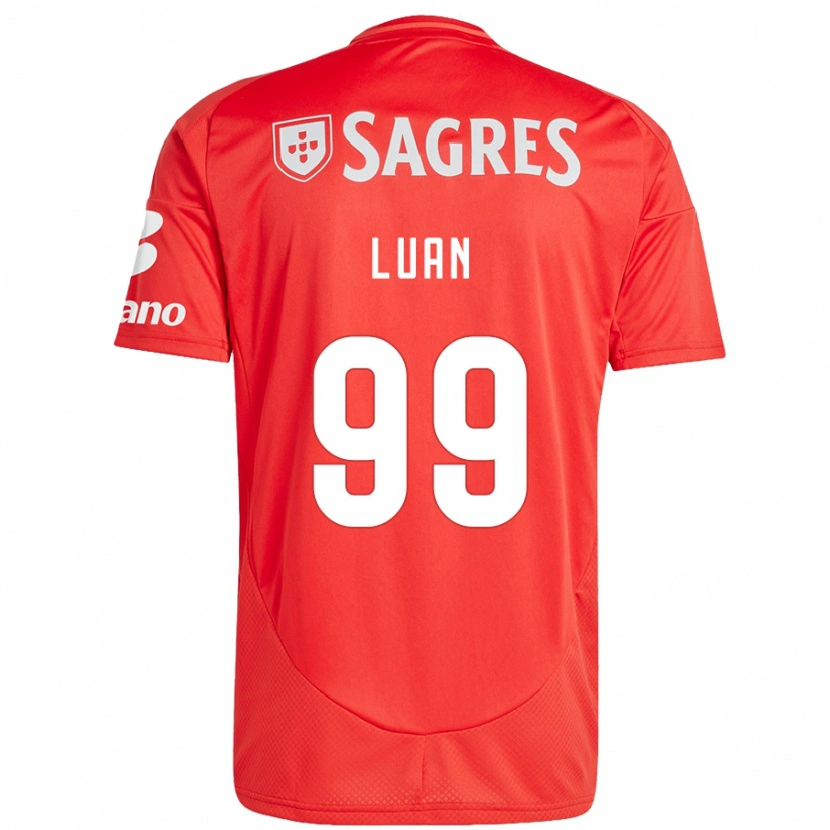 Danxen Herren Luan #99 Rot Weiß Heimtrikot Trikot 2024/25 T-Shirt