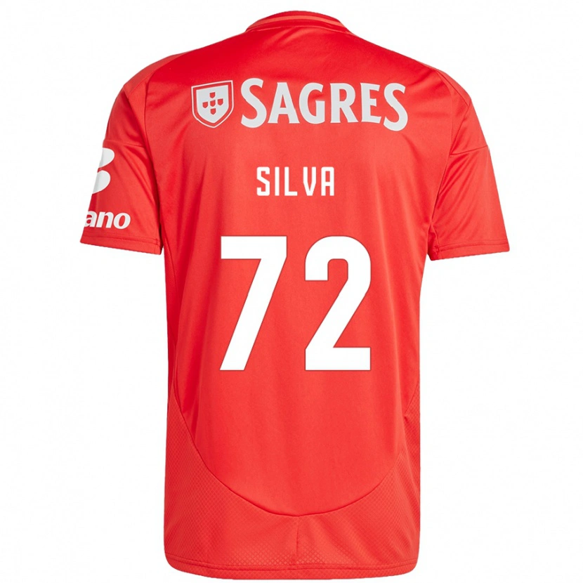 Danxen Herren Matilde Silva #72 Rot Weiß Heimtrikot Trikot 2024/25 T-Shirt