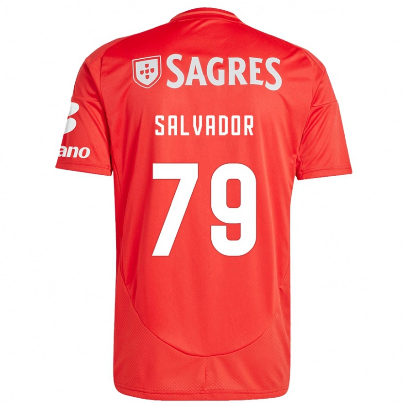 Danxen Herren Marta Salvador #79 Rot Weiß Heimtrikot Trikot 2024/25 T-Shirt