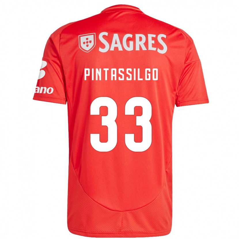 Danxen Herren Lara Pintassilgo #33 Rot Weiß Heimtrikot Trikot 2024/25 T-Shirt