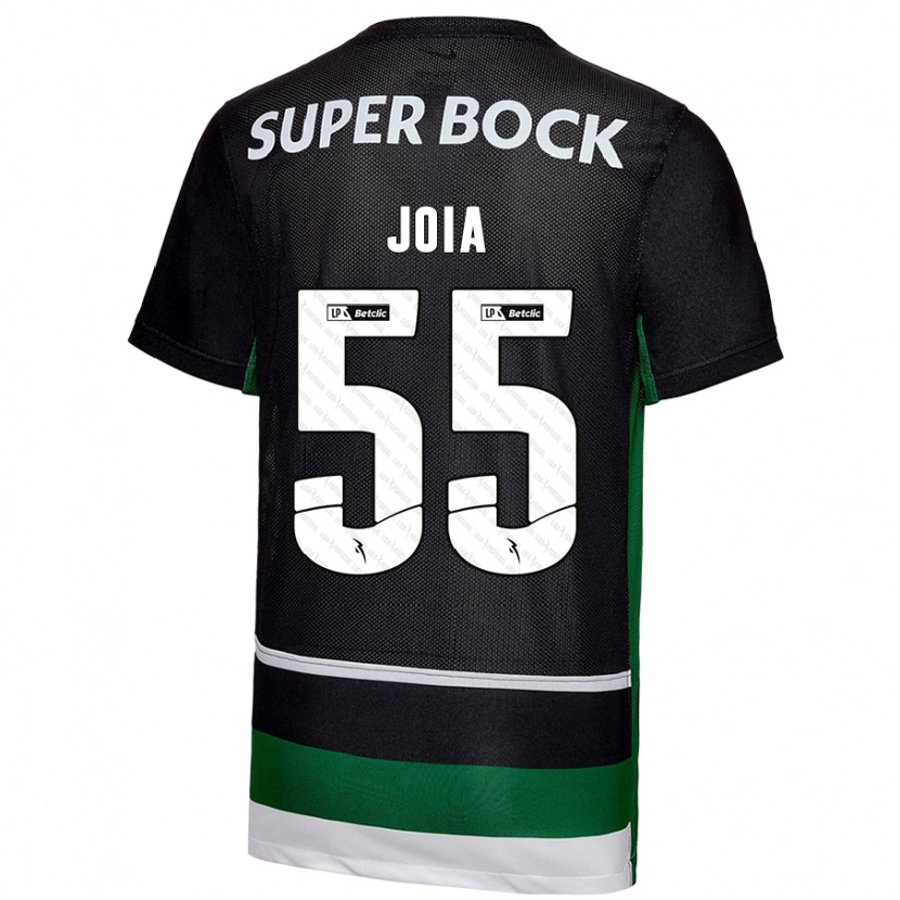 Danxen Herren Carolina Joia #55 Schwarz Weiß Grün Heimtrikot Trikot 2024/25 T-Shirt