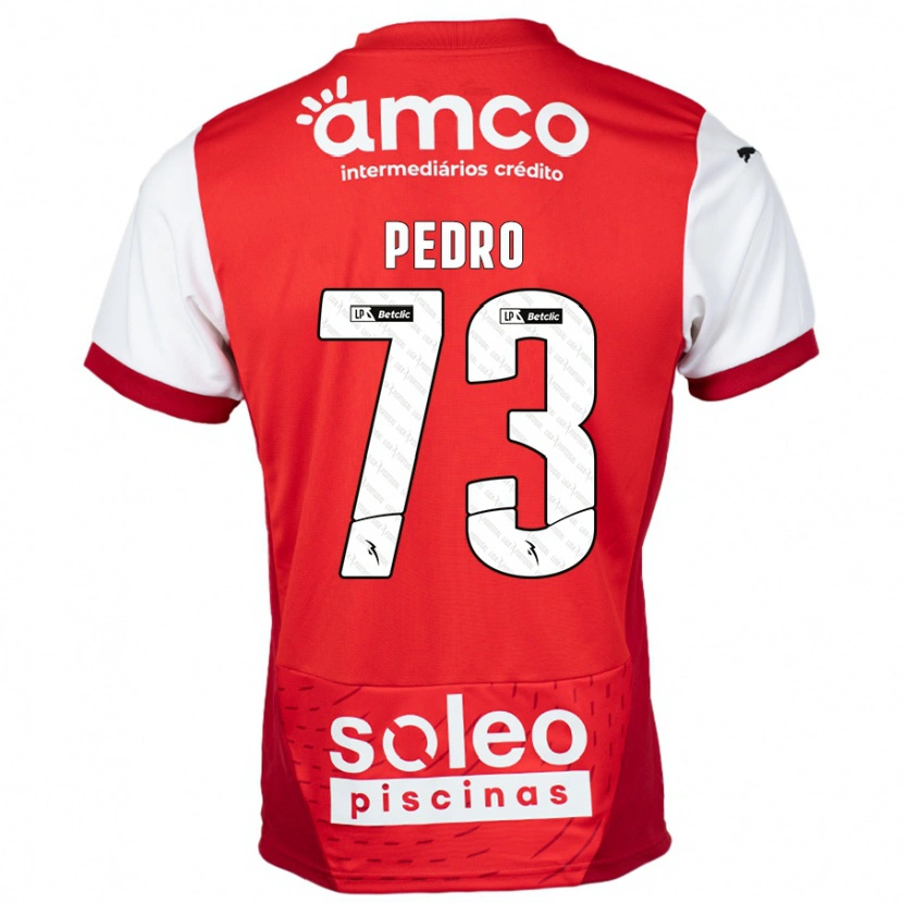 Danxen Herren Zé Pedro #73 Rot Weiß Heimtrikot Trikot 2024/25 T-Shirt
