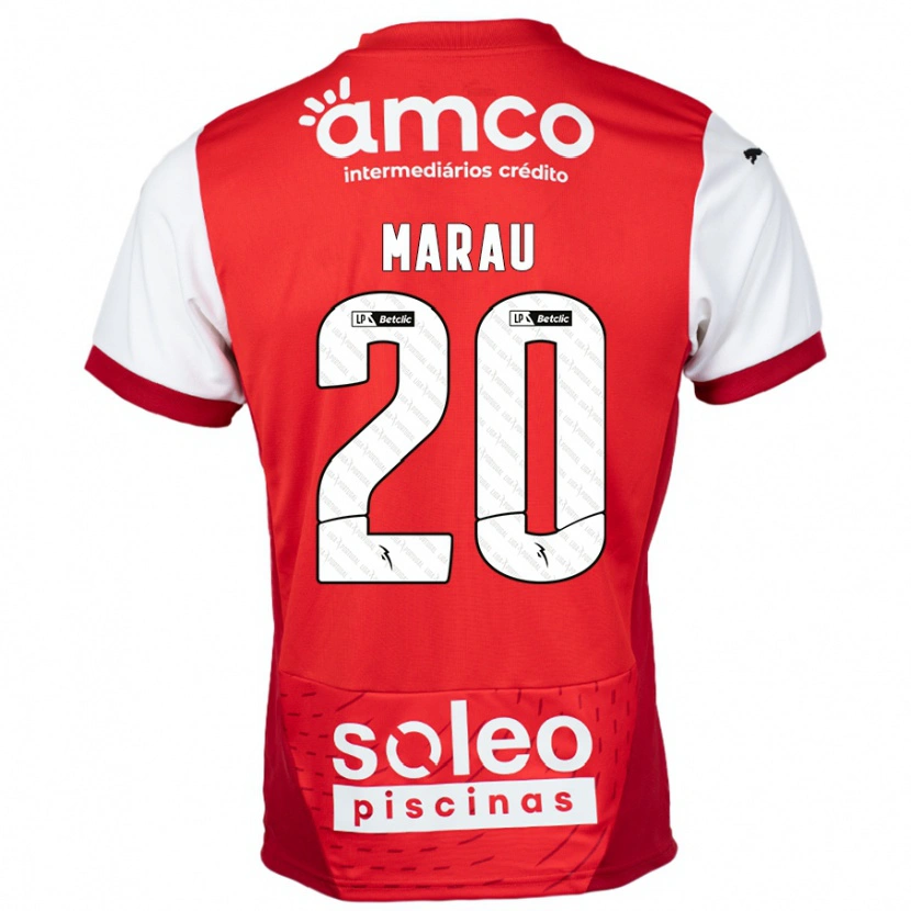 Danxen Herren Madalena Marau #20 Rot Weiß Heimtrikot Trikot 2024/25 T-Shirt