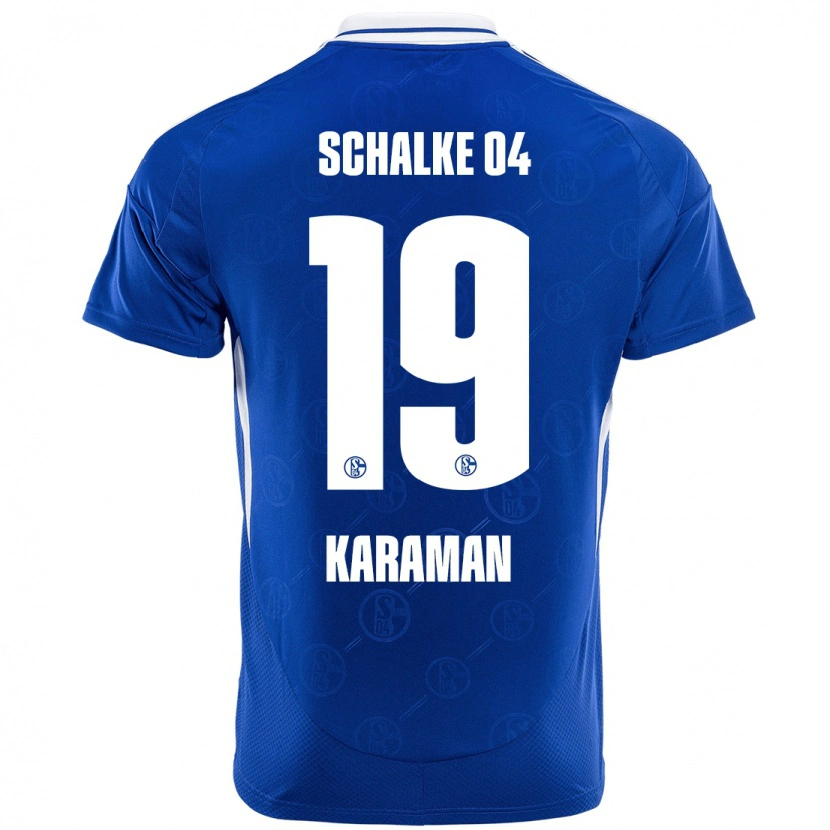 Danxen Herren Kenan Karaman #19 Königsblau Heimtrikot Trikot 2024/25 T-Shirt