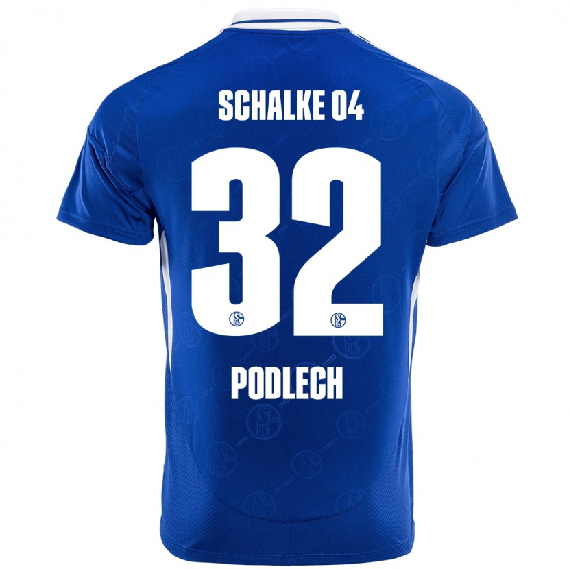 Danxen Herren Luca Podlech #32 Königsblau Heimtrikot Trikot 2024/25 T-Shirt