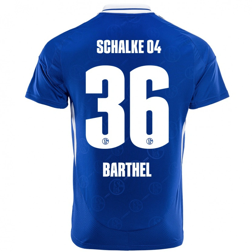 Danxen Herren Niklas Barthel #36 Königsblau Heimtrikot Trikot 2024/25 T-Shirt