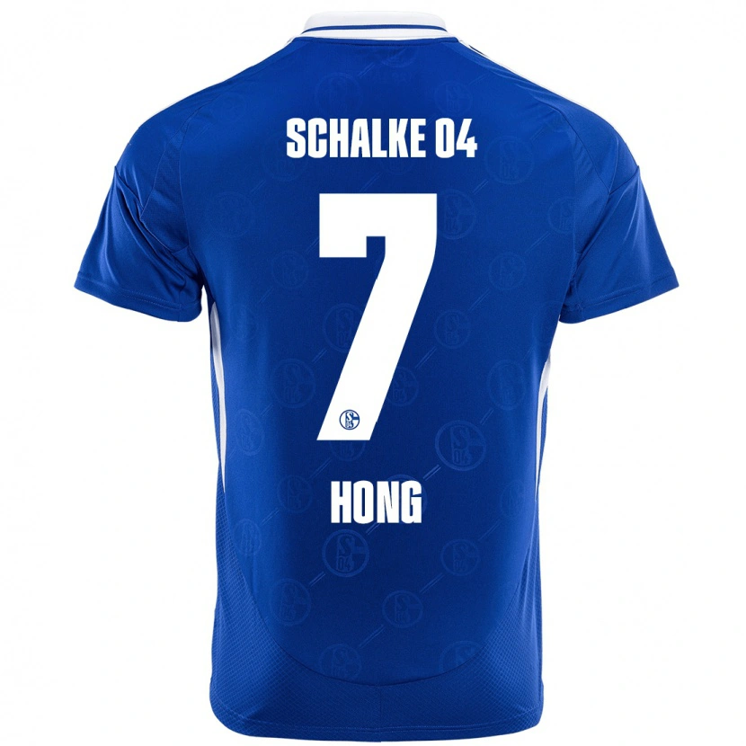 Danxen Herren Seok-Ju Hong #7 Königsblau Heimtrikot Trikot 2024/25 T-Shirt