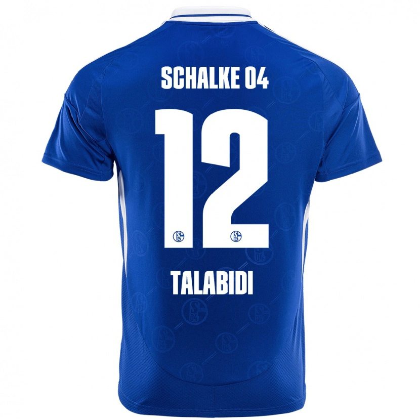 Danxen Herren Malik Talabidi #12 Königsblau Heimtrikot Trikot 2024/25 T-Shirt