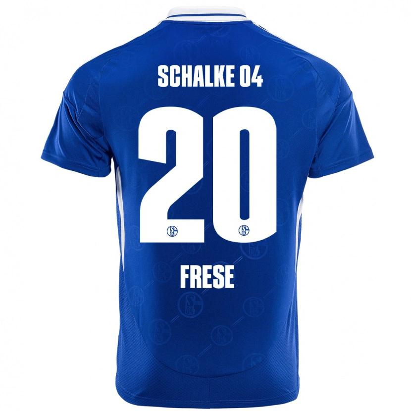 Danxen Herren Niklas Frese #20 Königsblau Heimtrikot Trikot 2024/25 T-Shirt