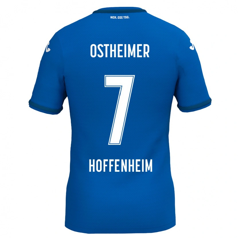 Danxen Herren Nevio Ostheimer #7 Königsblau Heimtrikot Trikot 2024/25 T-Shirt