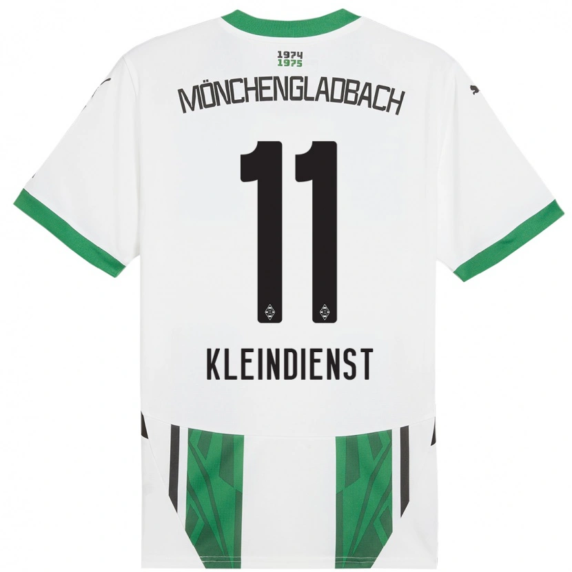 Danxen Herren Tim Kleindienst #11 Weiß Grün Heimtrikot Trikot 2024/25 T-Shirt