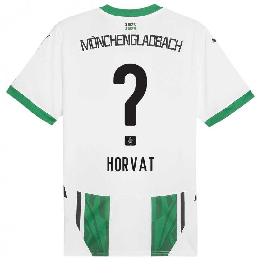 Danxen Herren Niko Horvat #0 Weiß Grün Heimtrikot Trikot 2024/25 T-Shirt