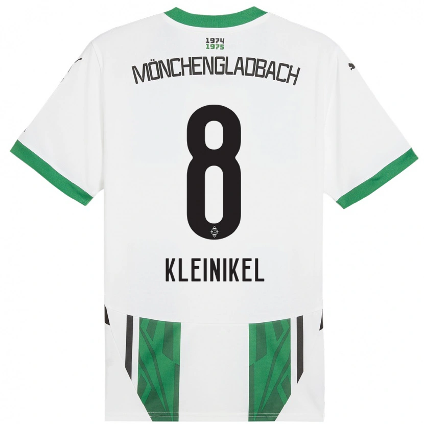 Danxen Herren Nadja Kleinikel #8 Weiß Grün Heimtrikot Trikot 2024/25 T-Shirt